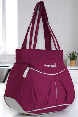 Wildmoda Women Maroon, Grey Shoulder Bag