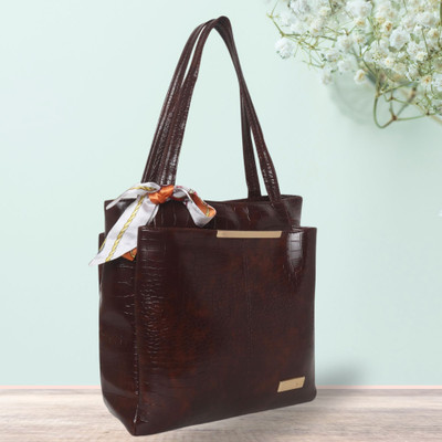 Dcozi Women Brown Shoulder Bag