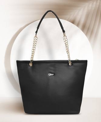 Qisa By Lavie Women Black Tote