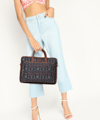 ZOUK Men & Women Blue Messenger Bag
