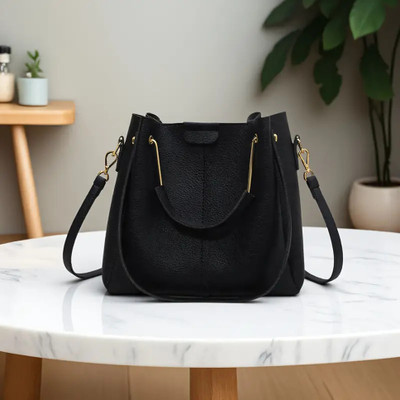 HorseandHash Women Black Hand-held Bag