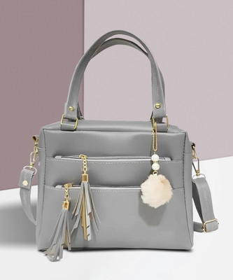 Cleto Women Grey Shoulder Bag