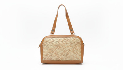 shubhika creations Women Brown Hand-held Bag