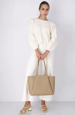 LIZIQI Women Beige Shoulder Bag