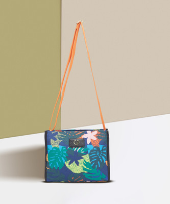 Caprese Women Blue Sling Bag