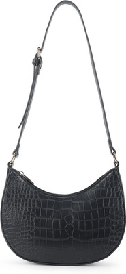 Fastrack Women Black Shoulder Bag