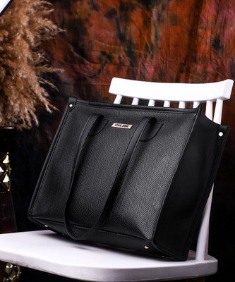 LEGAL BRIBE Women Black Tote