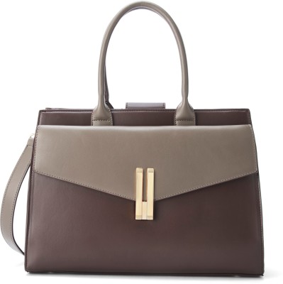 LINO PERROS Women Brown Satchel