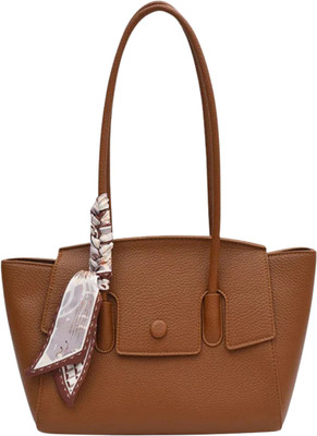 Bauge Bags Women Tan Shoulder Bag