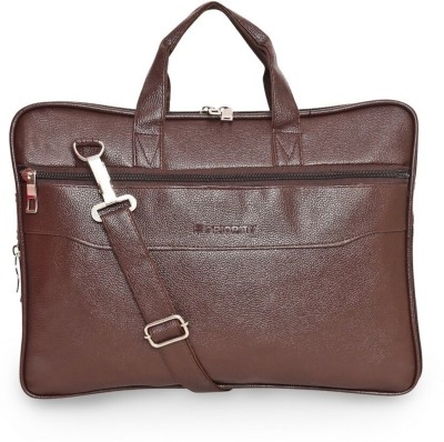 Priority Men Brown Messenger Bag