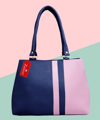 Zaxcer Women Blue Satchel