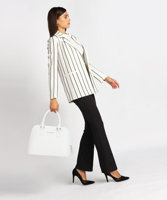 LINO PERROS Women White Shoulder Bag