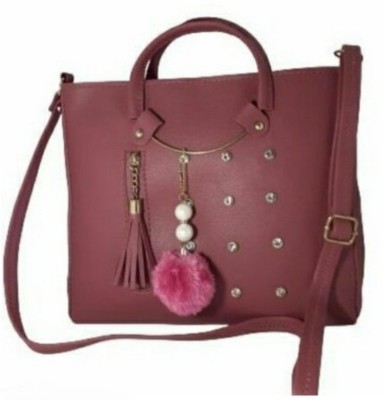 Chandana Enterprises Women Maroon Handbag