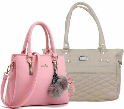 ARK FASHION Women Multicolor Handbag(Pack of: 2)