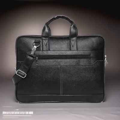 house of common Men & Women Black Messenger Bag