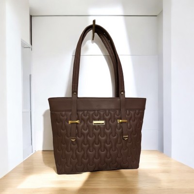 Chic Styles Women Brown Messenger Bag