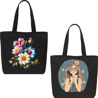 The Fashion Peepa Women Black Tote