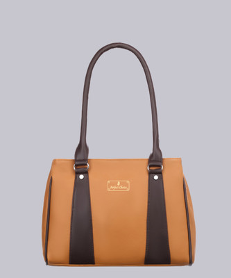 Perfect Choice Women Tan, Brown Handbag