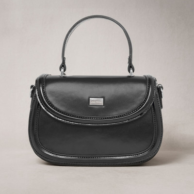 LINO PERROS Women Black Satchel