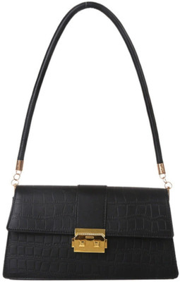 santorini Women Black Hobo