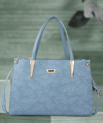 PEARLUXIS Women Blue Shoulder Bag