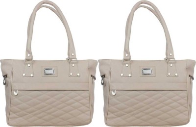 house of common Women Pink Handbag(Pack of: 2)