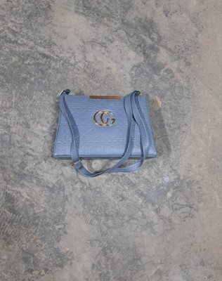 Borahmart Women Blue Shoulder Bag