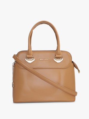 PELLE LUXUR Women Brown Satchel