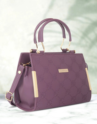 Ross Brown Women Purple Handbag
