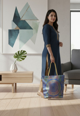 AZ ENTERPRISES Women Blue Tote