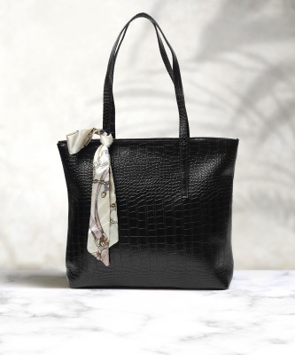 DONICY Women Black Tote