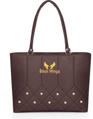 Black Wings Women Brown Shoulder Bag