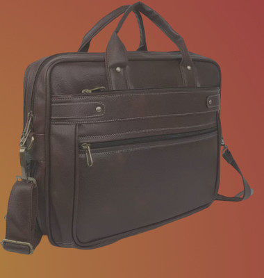 Shivra Men & Women Brown Messenger Bag