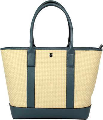 revup Women Blue, Beige Tote