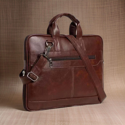 house of common Men & Women Brown Messenger Bag