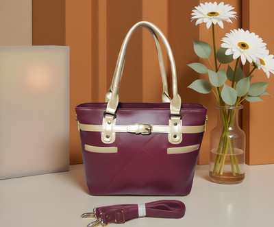 Azed Women Maroon Handbag