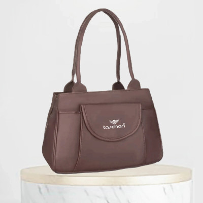taschen Women Khaki Shoulder Bag