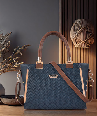 Fiesto fashion Women Blue Hand-held Bag