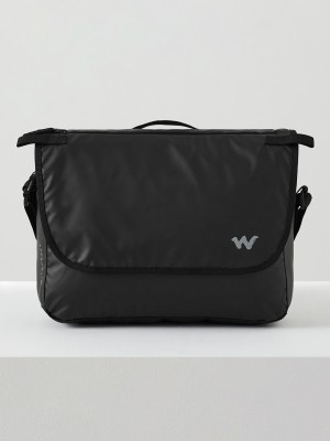 Wildcraft Men & Women Black Messenger Bag