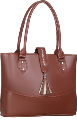 Snappy Women Brown Shoulder Bag