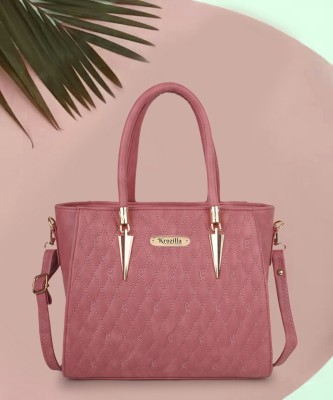 Krozilla Women Pink Hand-held Bag