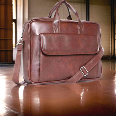 JairaJ Men & Women Brown Messenger Bag