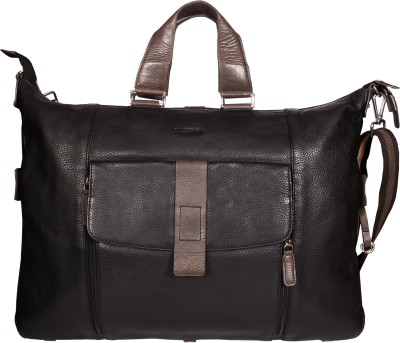 Sassora Men & Women Black, Grey Messenger Bag