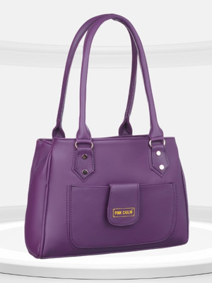 PINKCAILIN Women Purple Shoulder Bag