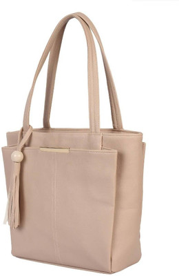 claspNclutch Women Beige Hand-held Bag