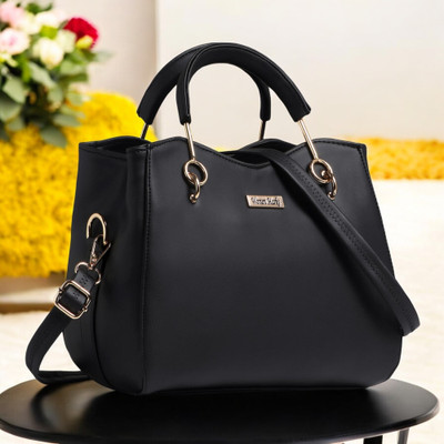 Women Marks Women Black Hand-held Bag