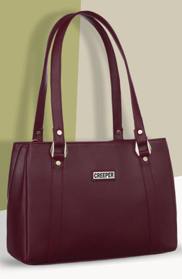 CREEPER Women Maroon Shoulder Bag