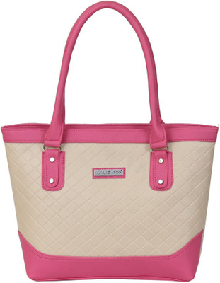 Lazzaroo Women Beige, Pink Shoulder Bag