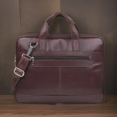Shivra Men & Women Brown Messenger Bag
