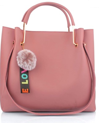 TCRAZY Women Pink Shoulder Bag